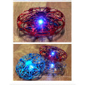 2020 Hot UFO Aircraft Anti-collision Flying UFO Helicopter Magic Hand UFO LED Flying Ball Aircraft Sensing Mini Drone